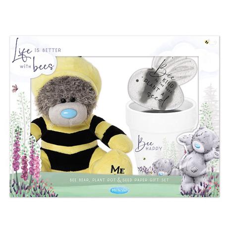 5" Dressed as Bee Plant Pot & Seeds Me to You Bears Gift Set £14.99
